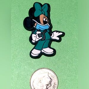 (10 for $15) Minnie Mouse Nurse Croc Shoe Charms
